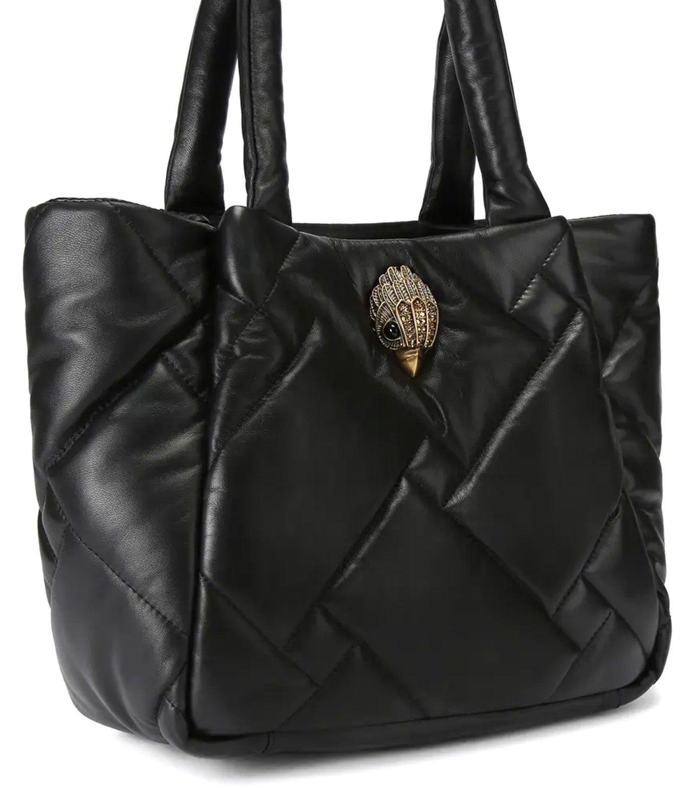 Kensington Puff Shopper Bag Medium Black