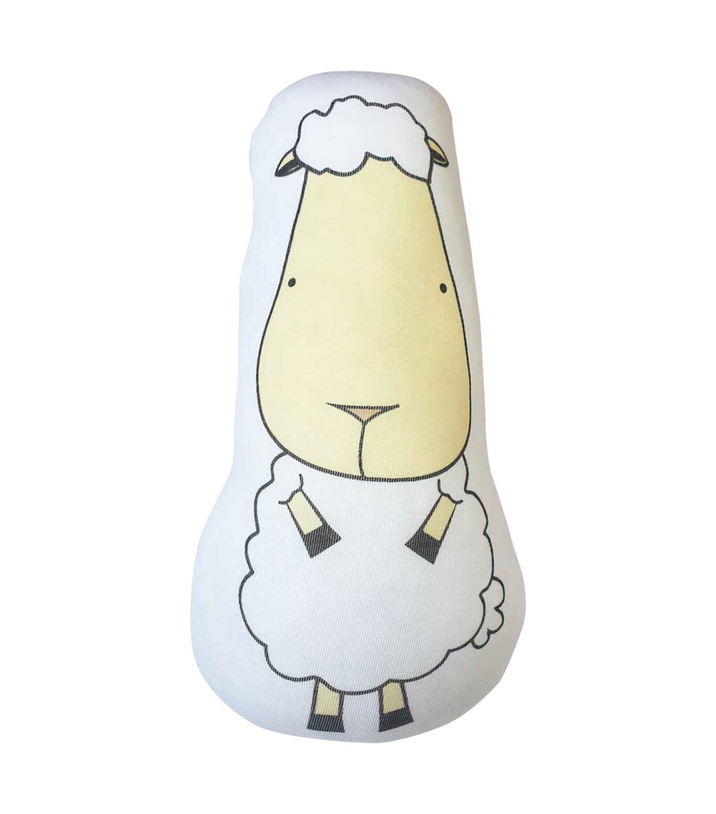 Hug Buddy Pillow White