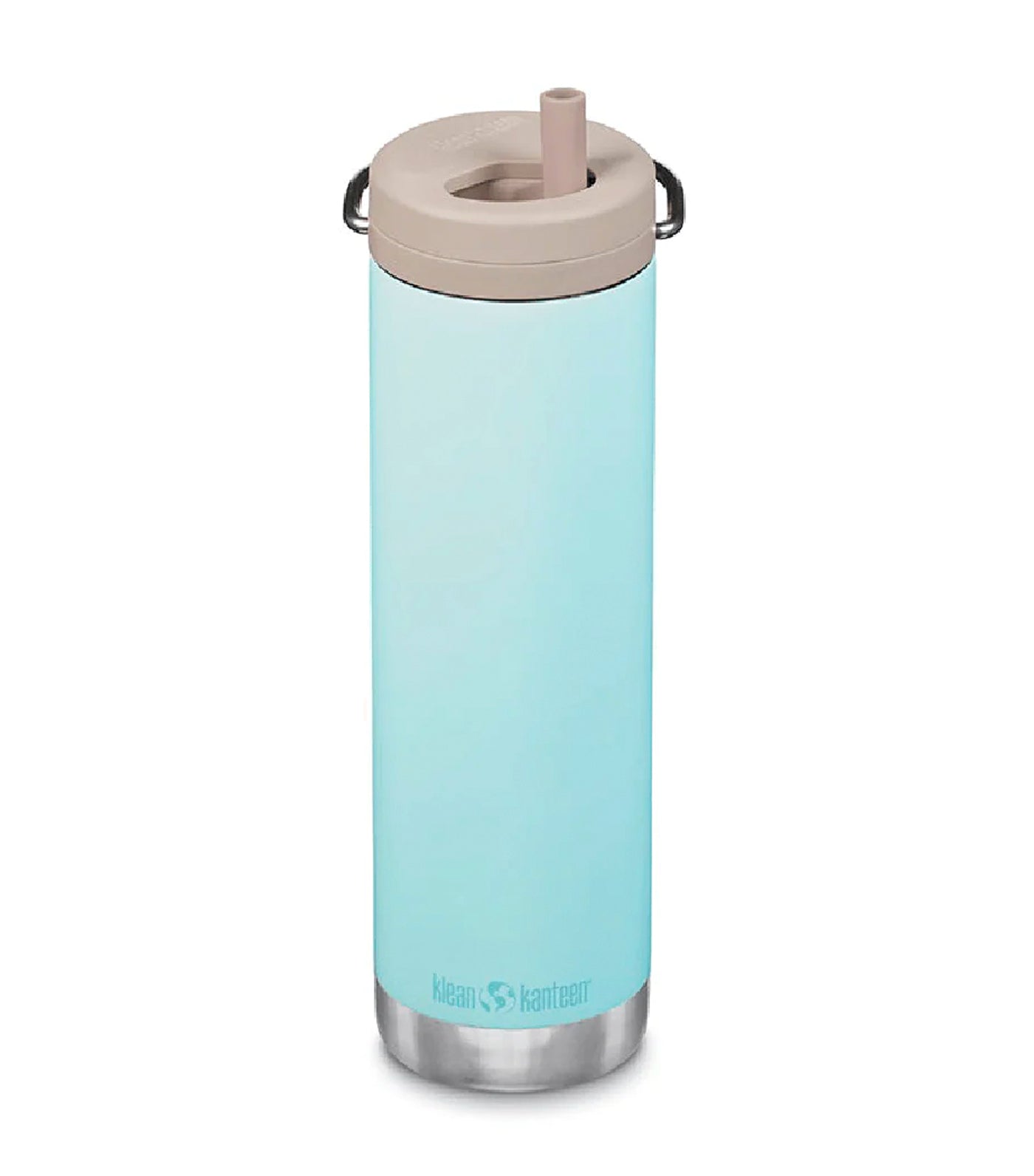 TKWide Bottle with Twist Cap Blue Tint 20oz