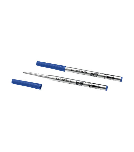 2 Ballpoint Pen Refills Broad Royal Blue