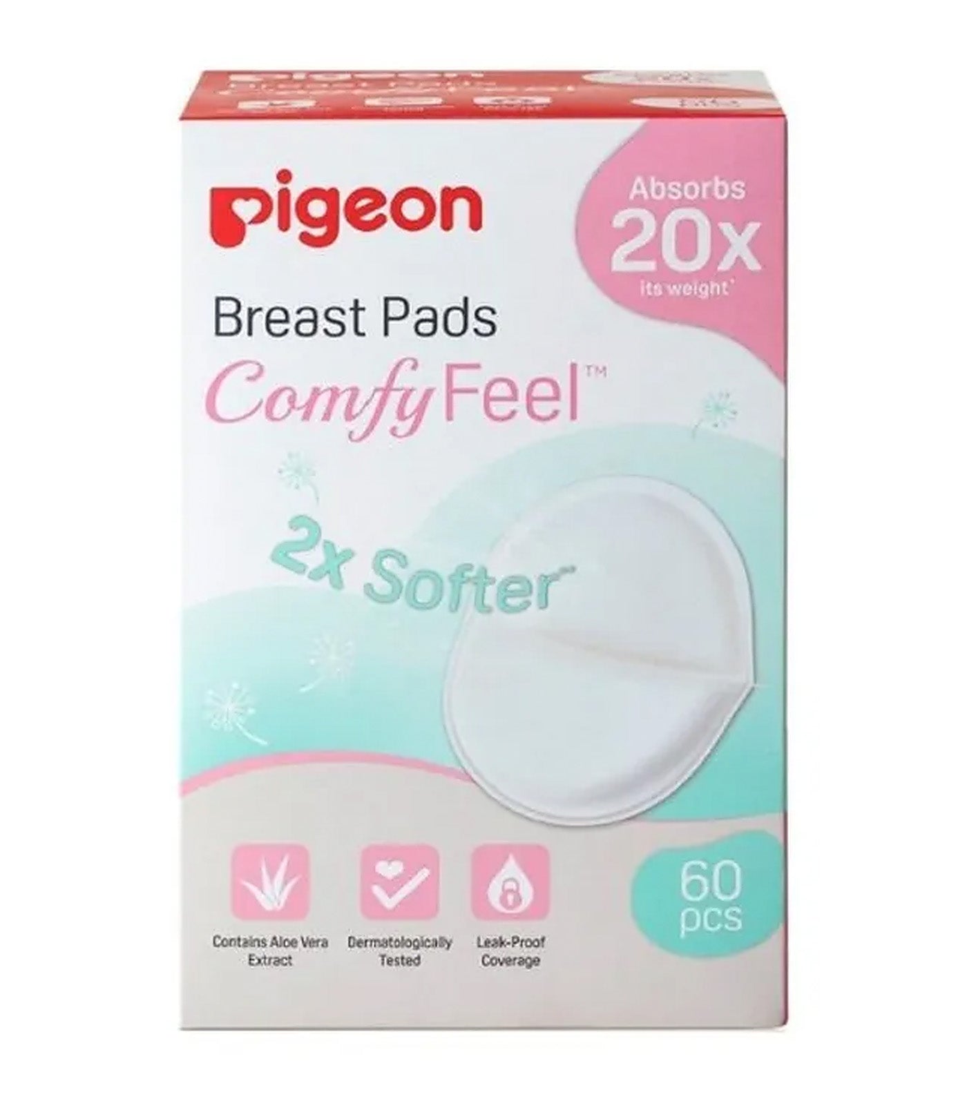 Breast Pad Aloe Vera 60pcs/Box