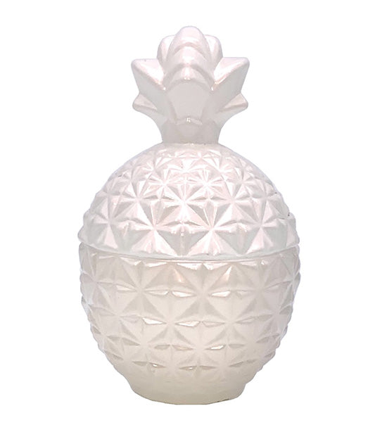 Sugarplum Lifestyle Pineapple Glass Candy Jar