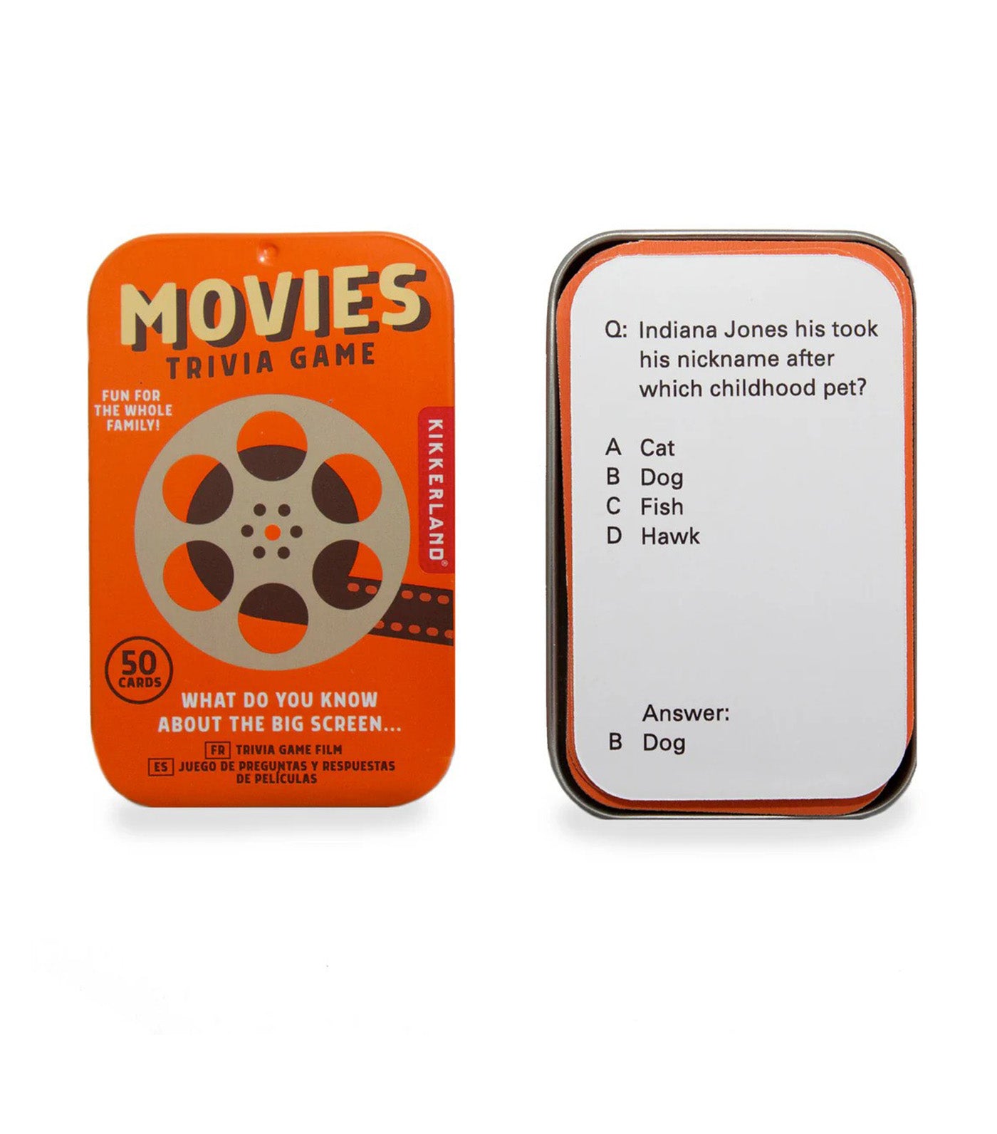 Kikkerland Movies Trivia Game