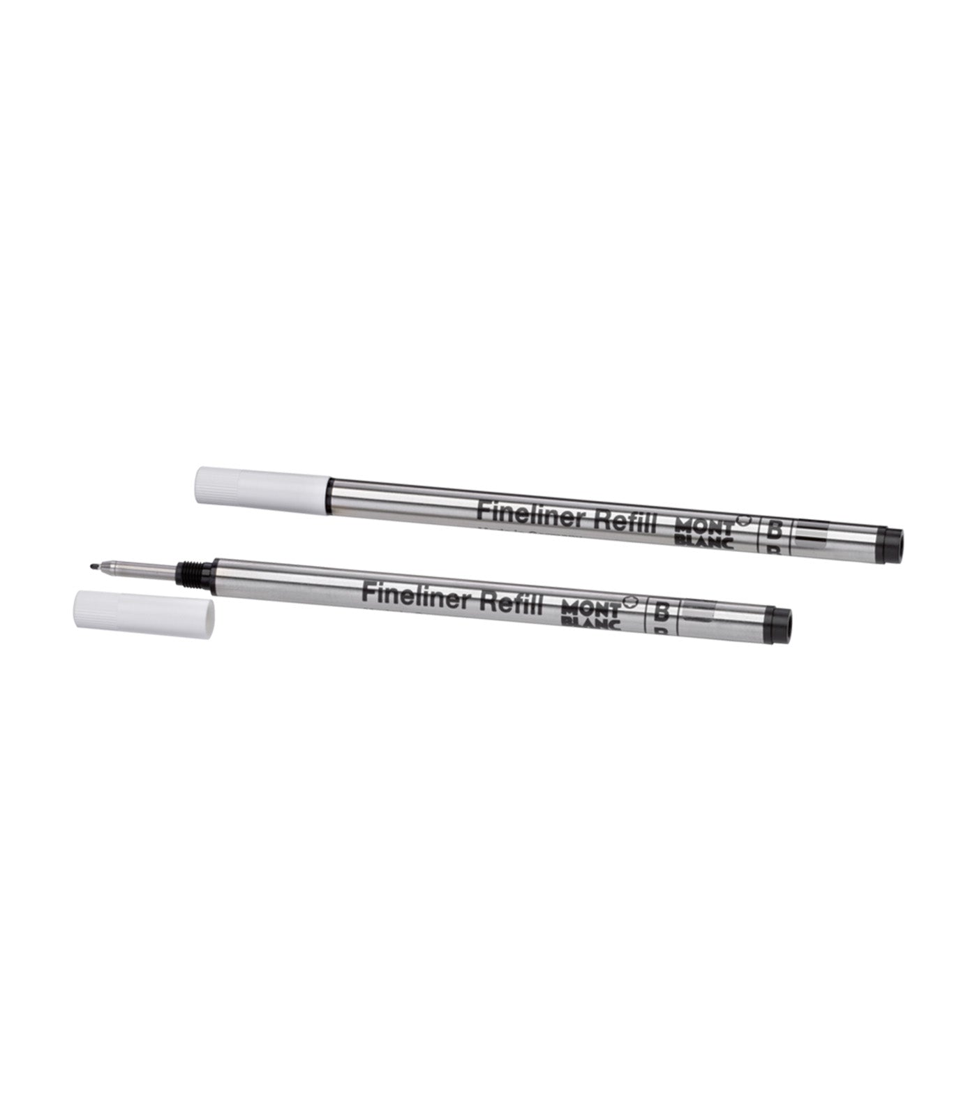 2 Broad Fineliner Refills, Mystery Black