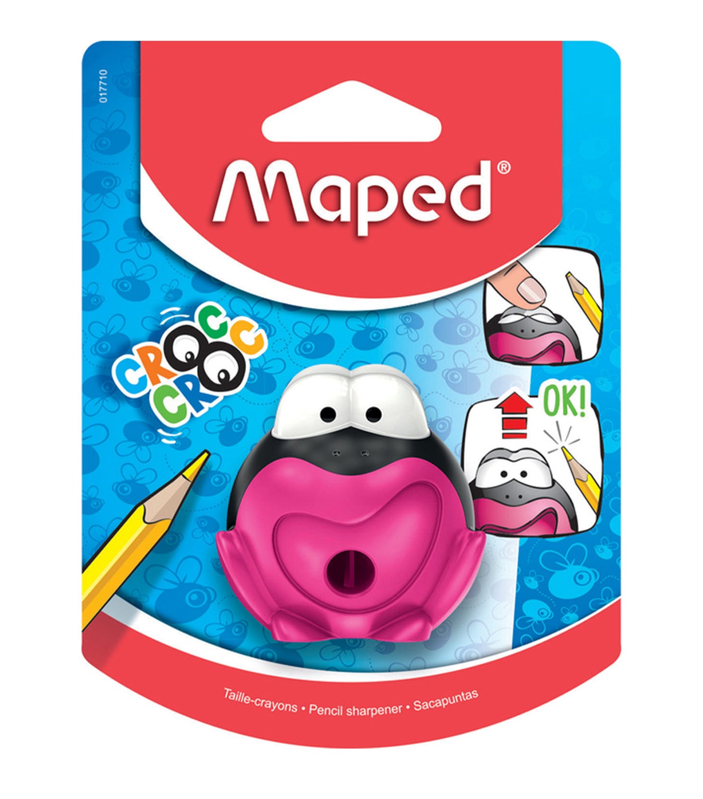 Croc Croc Eyes 1-Hole Pencil Sharpener