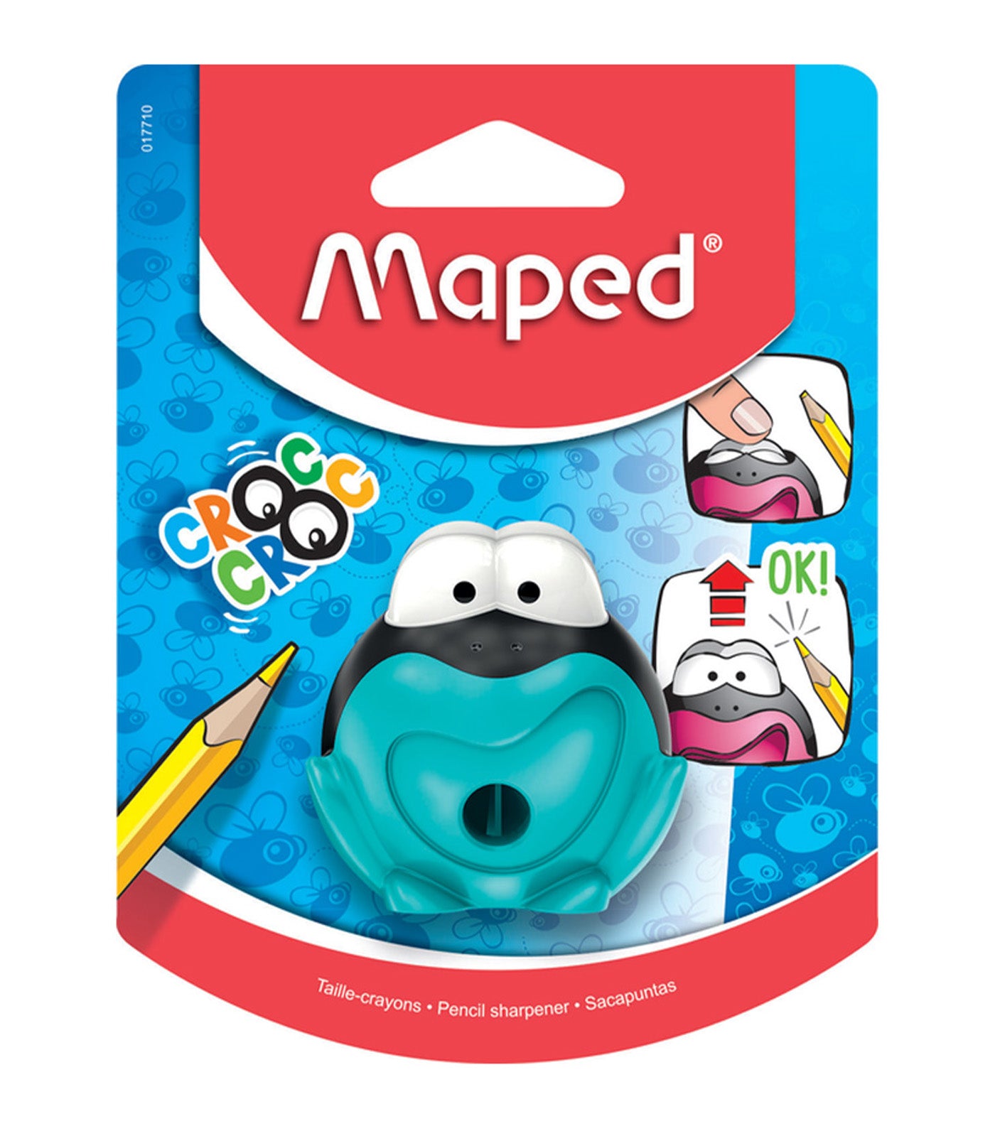 Croc Croc Eyes 1-Hole Pencil Sharpener