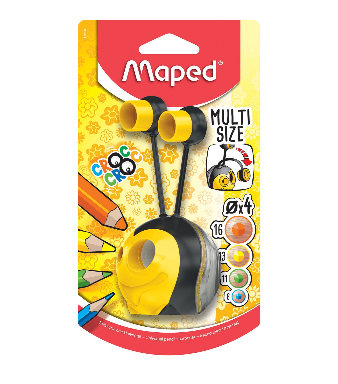 Croc Croc Bee Sharpener 4 Holes