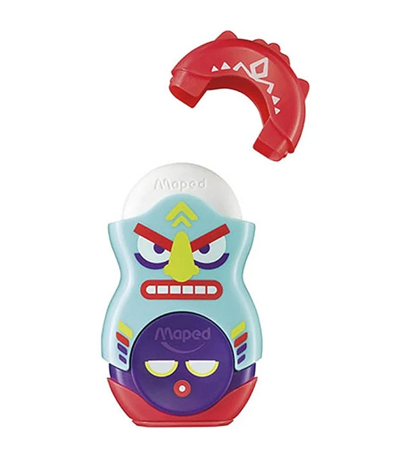 Loopy Duo Sharpener + Eraser Fancy