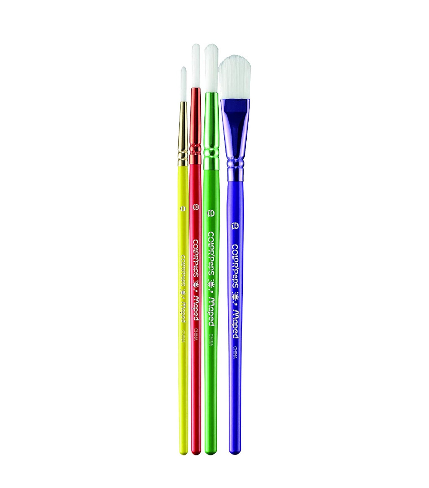 Color'Peps Synthetic Brush Set 4s