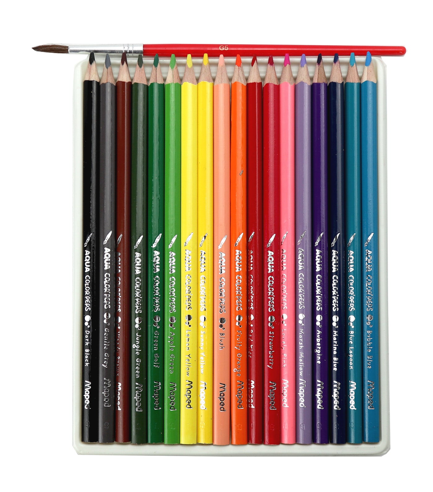 Color'Peps Aqua Colored Pencils x 18