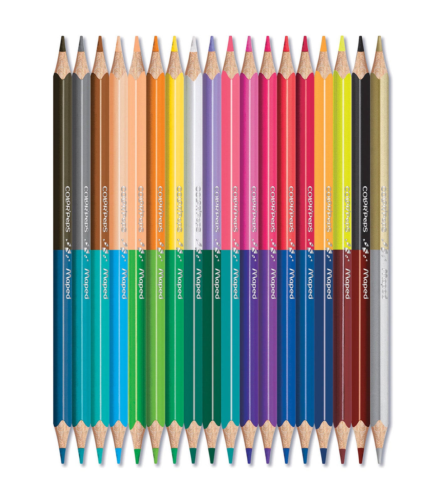 Color’Peps Duo Colored Pencils x 18 (36 Colors)