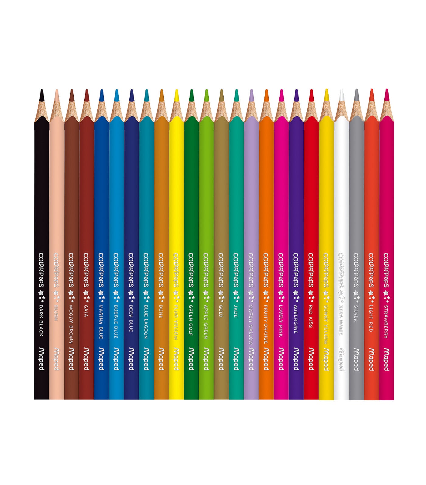 Color'Peps Star Colored Pencils x 24