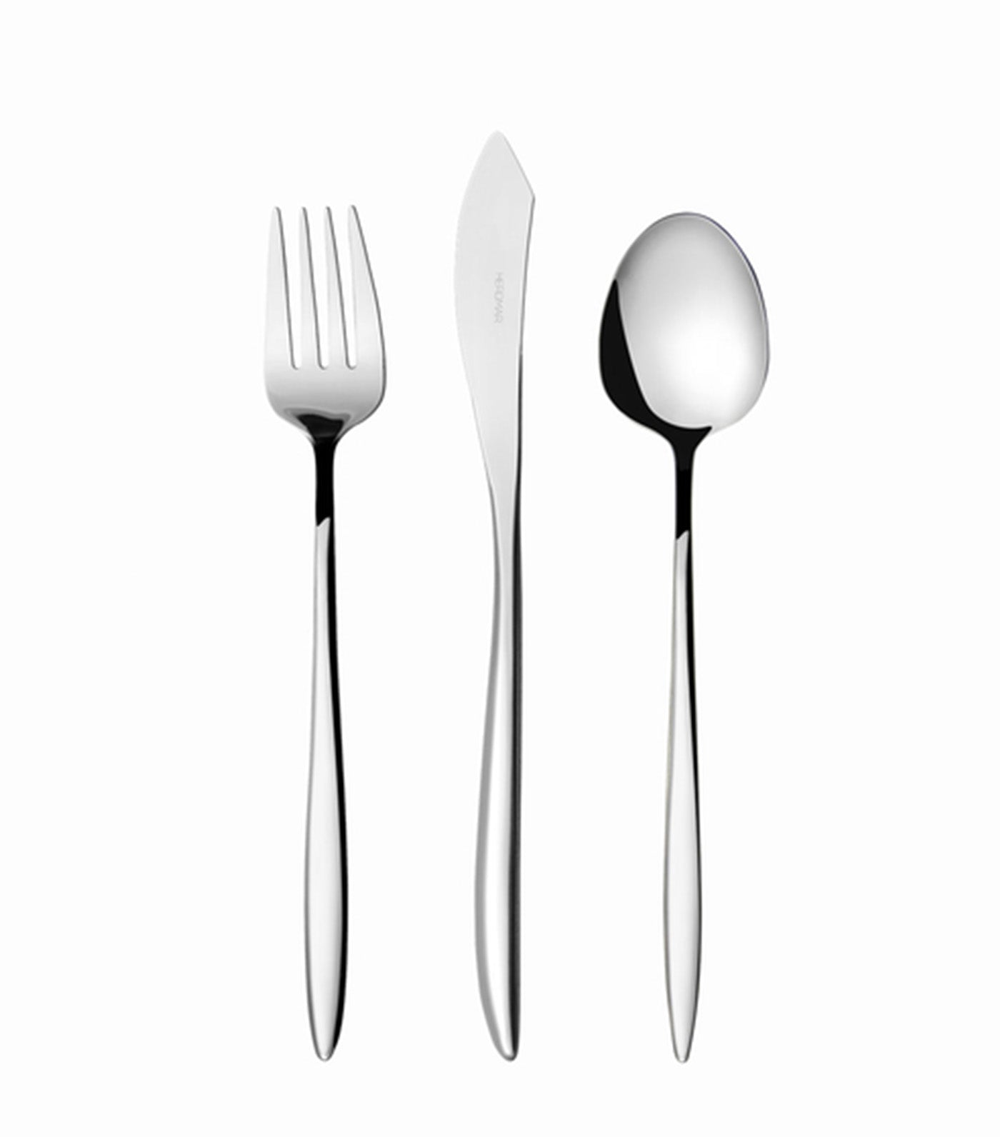 Grace 24-Piece Flatware Set Mirror Polished With Wood Canteen Box