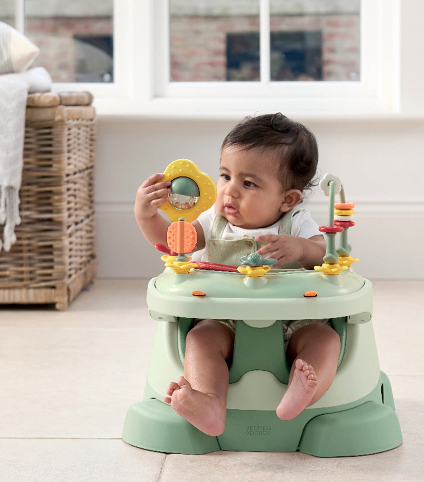 Bug 3-in-1 Floor & Booster Seat with Activity Tray