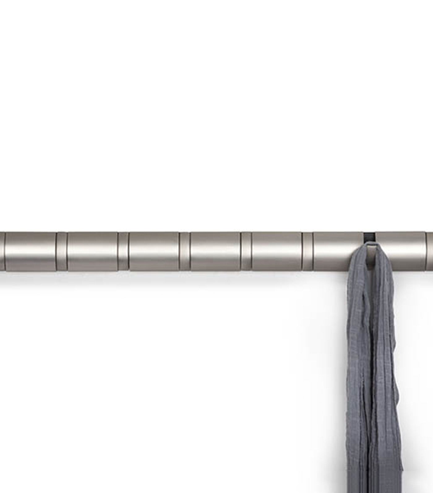 Garden Barn Flip 8 Hook Metal Nickel