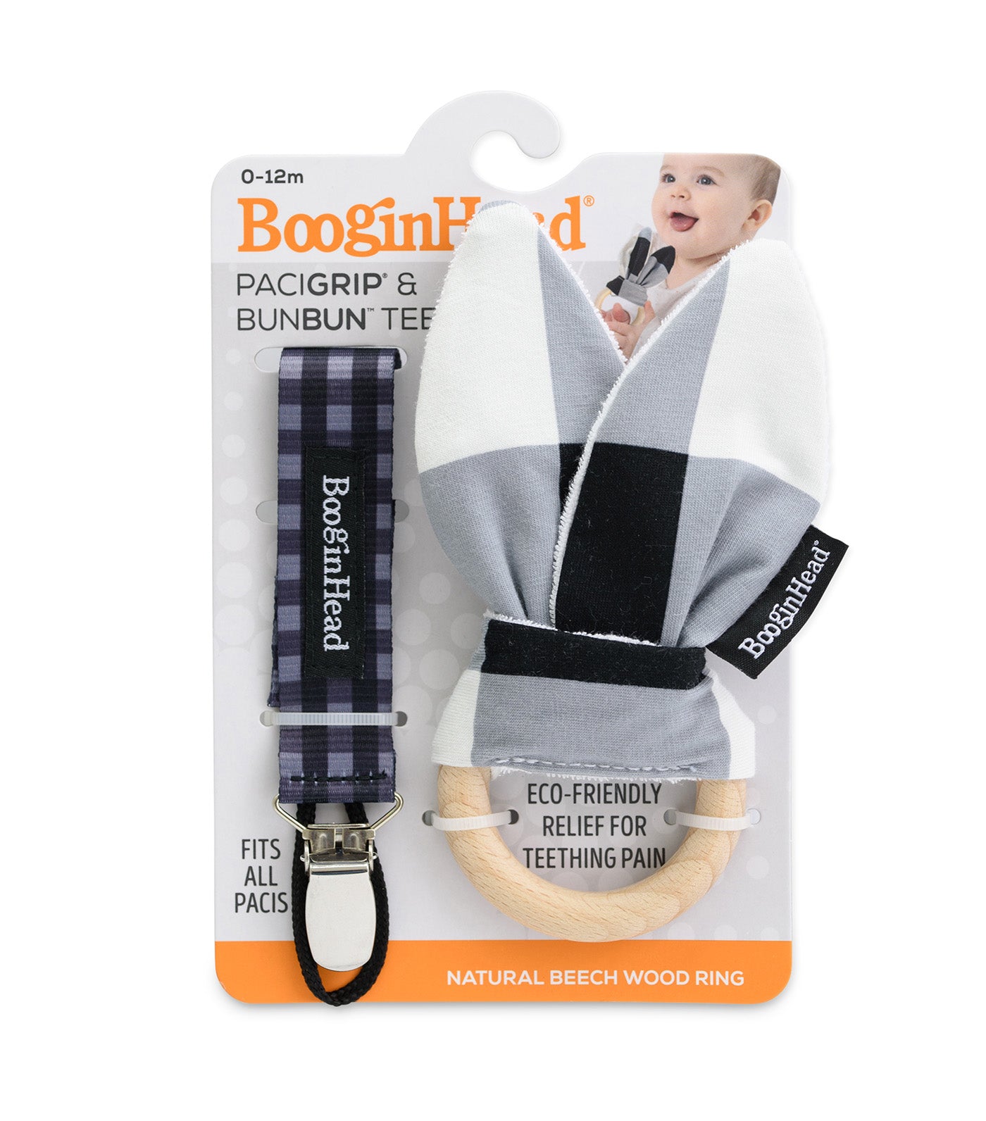 2-Pack BunBun Teether and PaciGrip