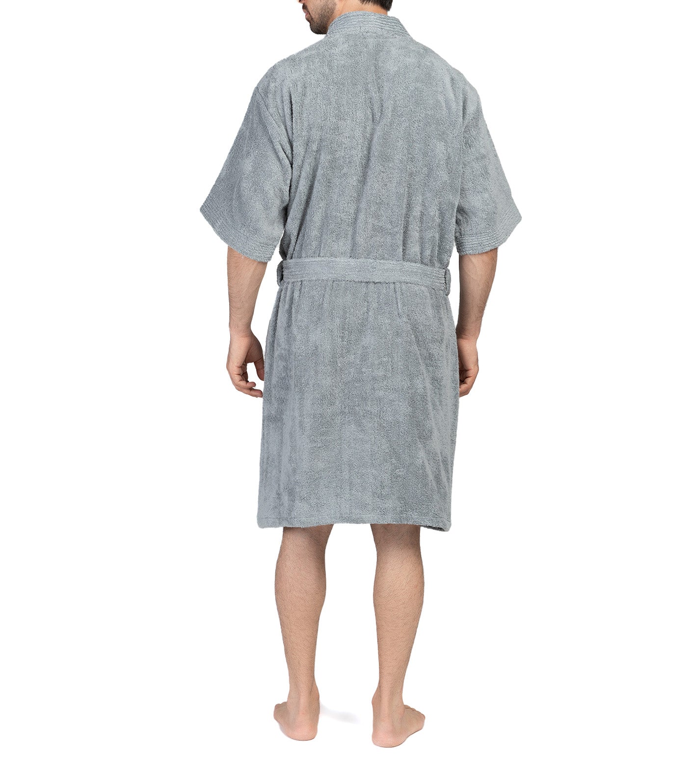 Terry Robe for Male - Slate Gray