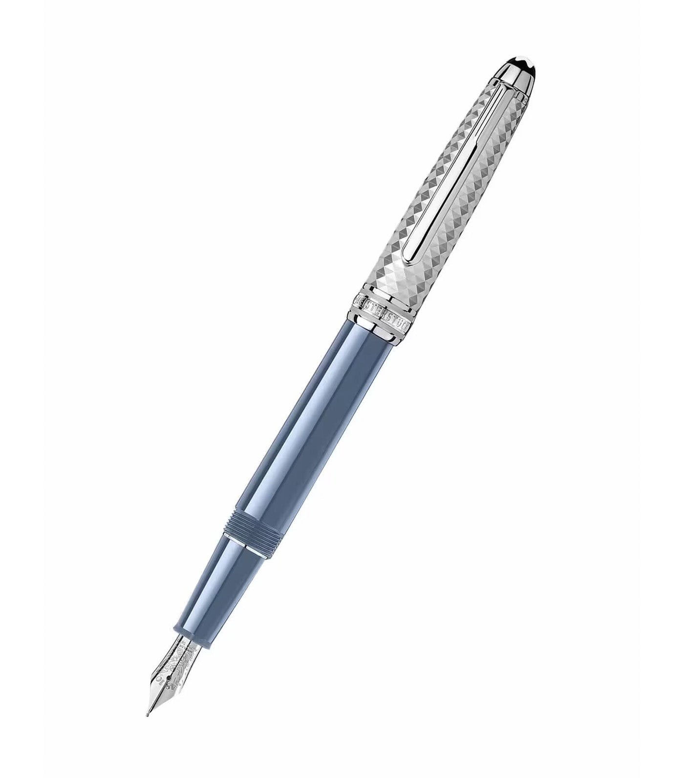 Meisterstück Glacier Doué Fountain Pen (F) Blue