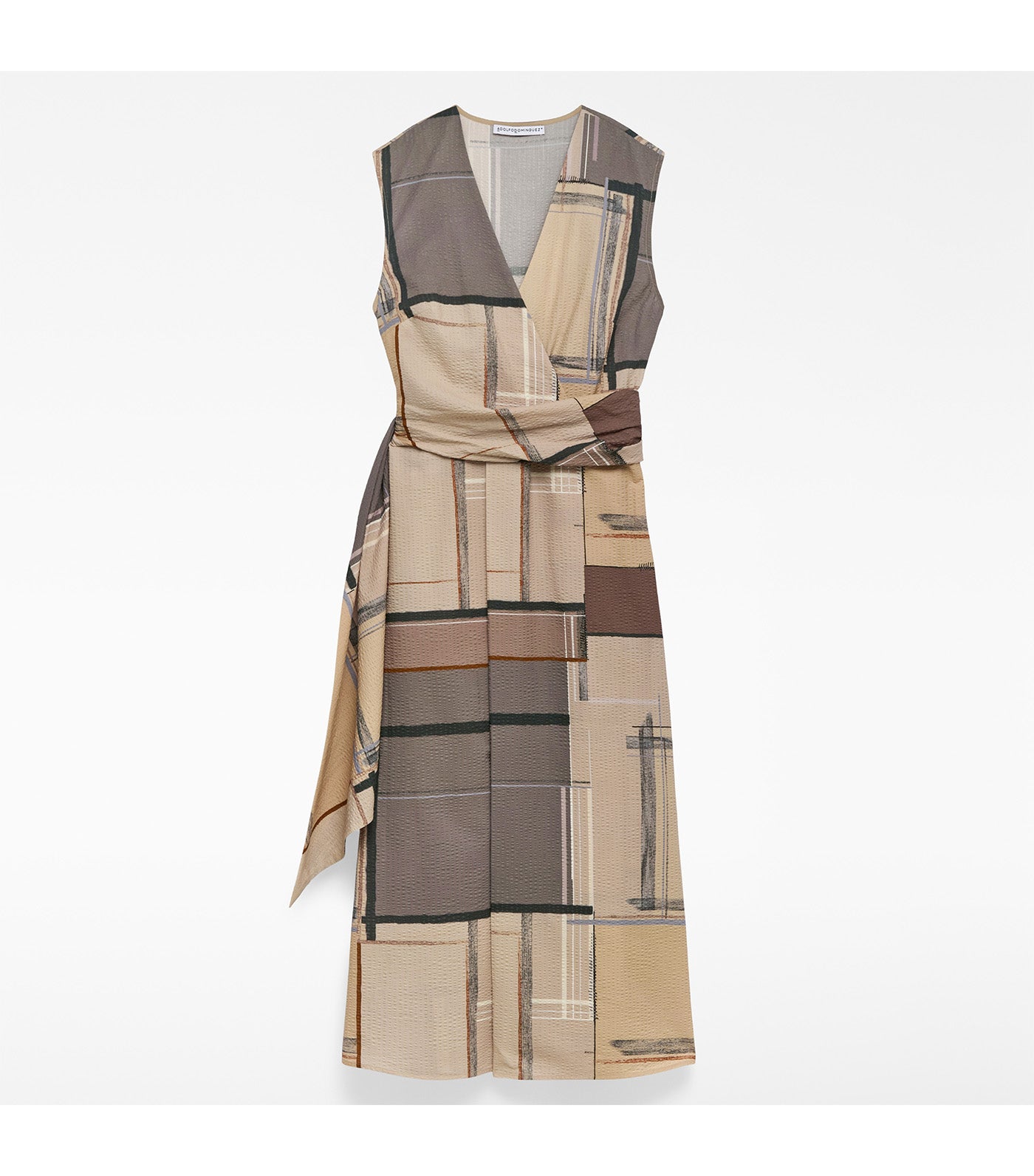 Cotton Printed Dress Multicolor