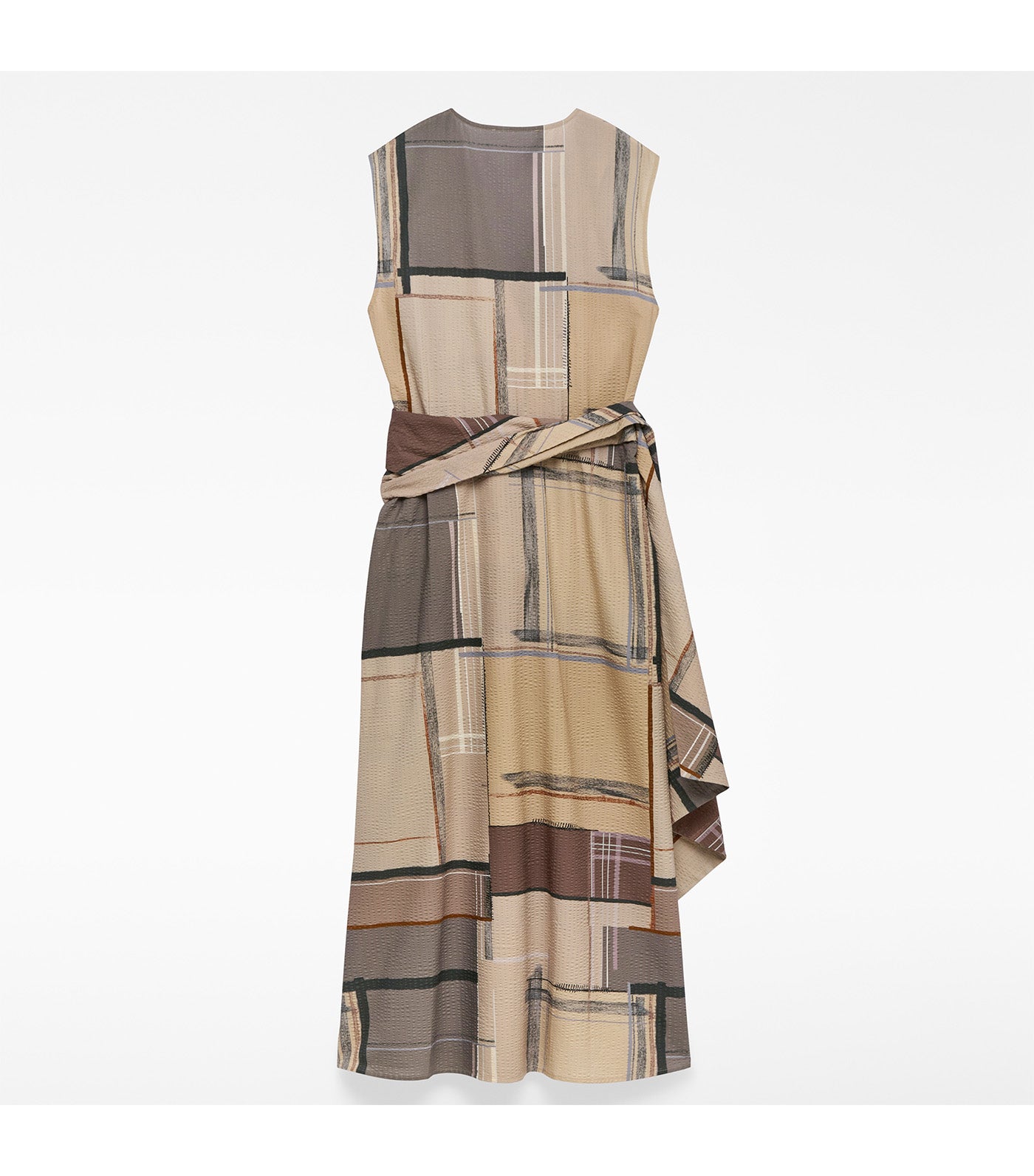 Cotton Printed Dress Multicolor