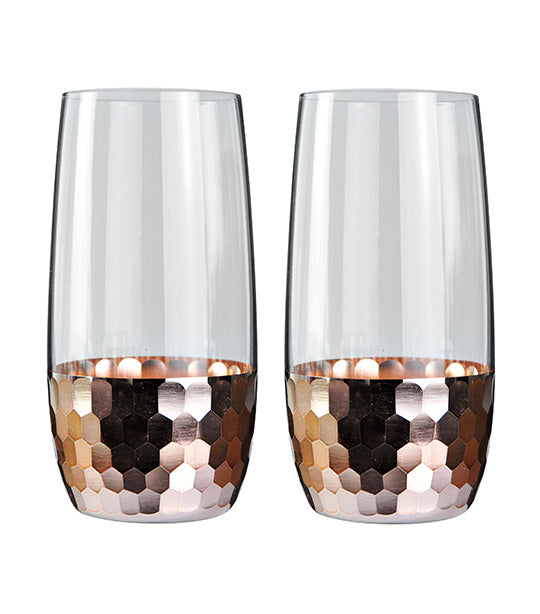Sugarplum Lifestyle Prisma Glass Tumbler Set