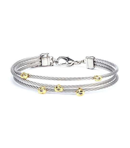 Malia Bangle Silver