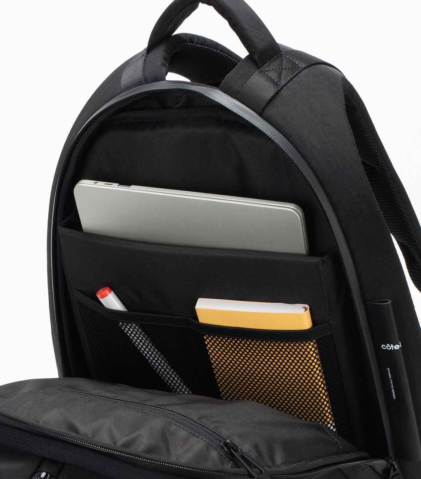 Isar M Round Carbon Black