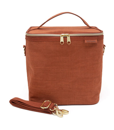 Insulated Lunch Poche - Rust
