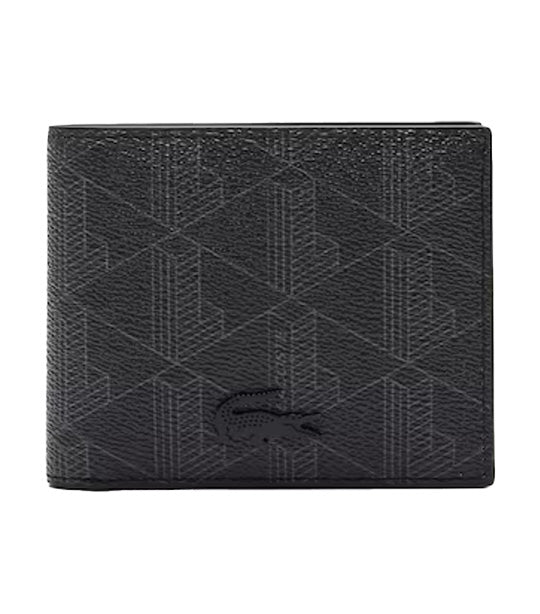 Men's The Blend Small Billfold Wallet Monogram Noir Gris
