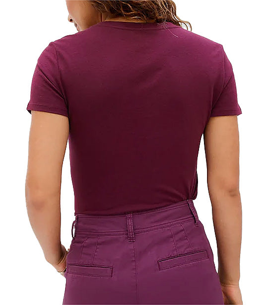 Logo T-Shirt Ruby Wine