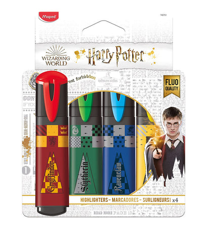 Harry Potter Highlighters x 4