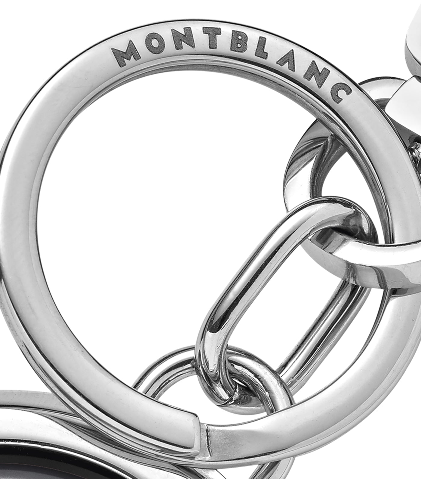 Meisterstück Spinning Emblem Key Fob Black