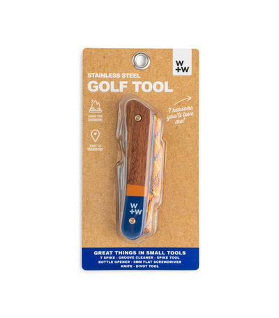 7-in-1 Golf Multi-Tool Blue