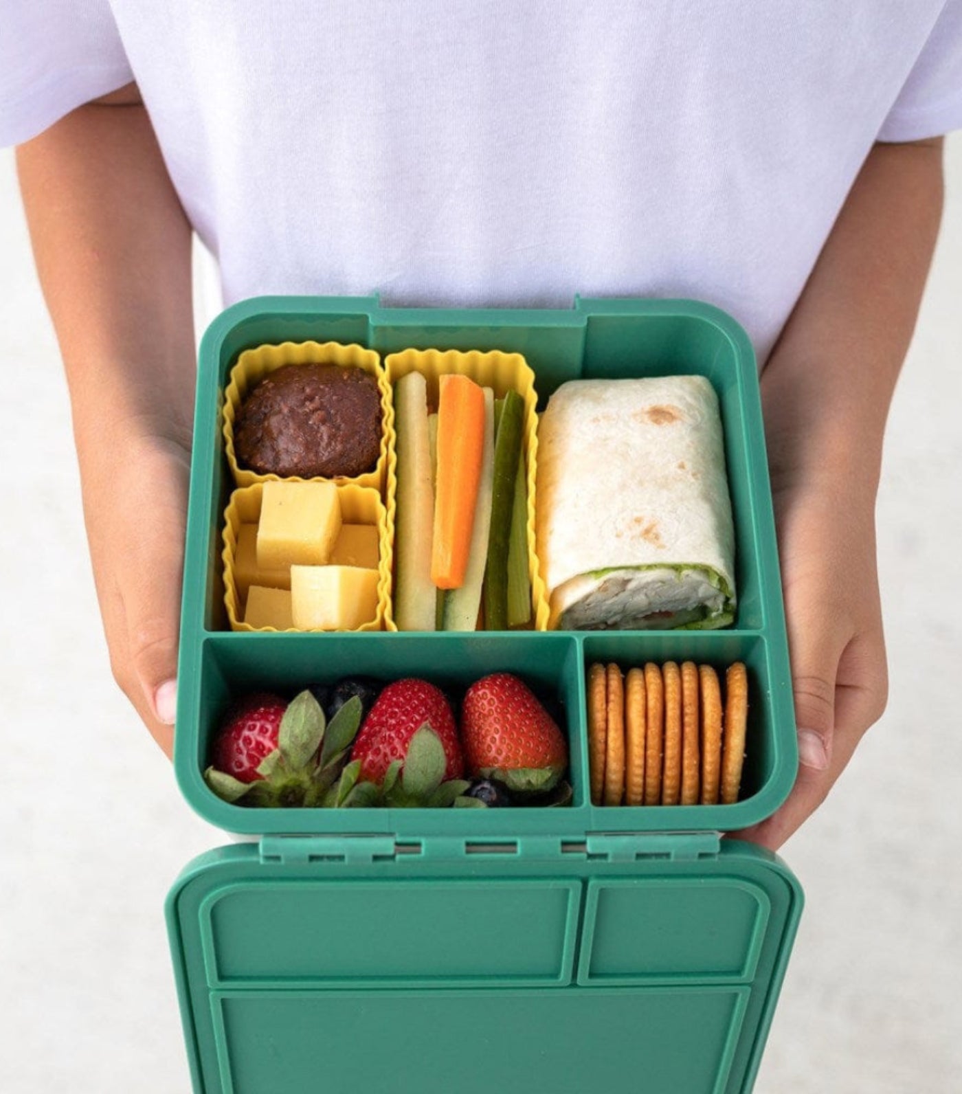 Yumbox Little Lunch Box Co Bento Three Apple