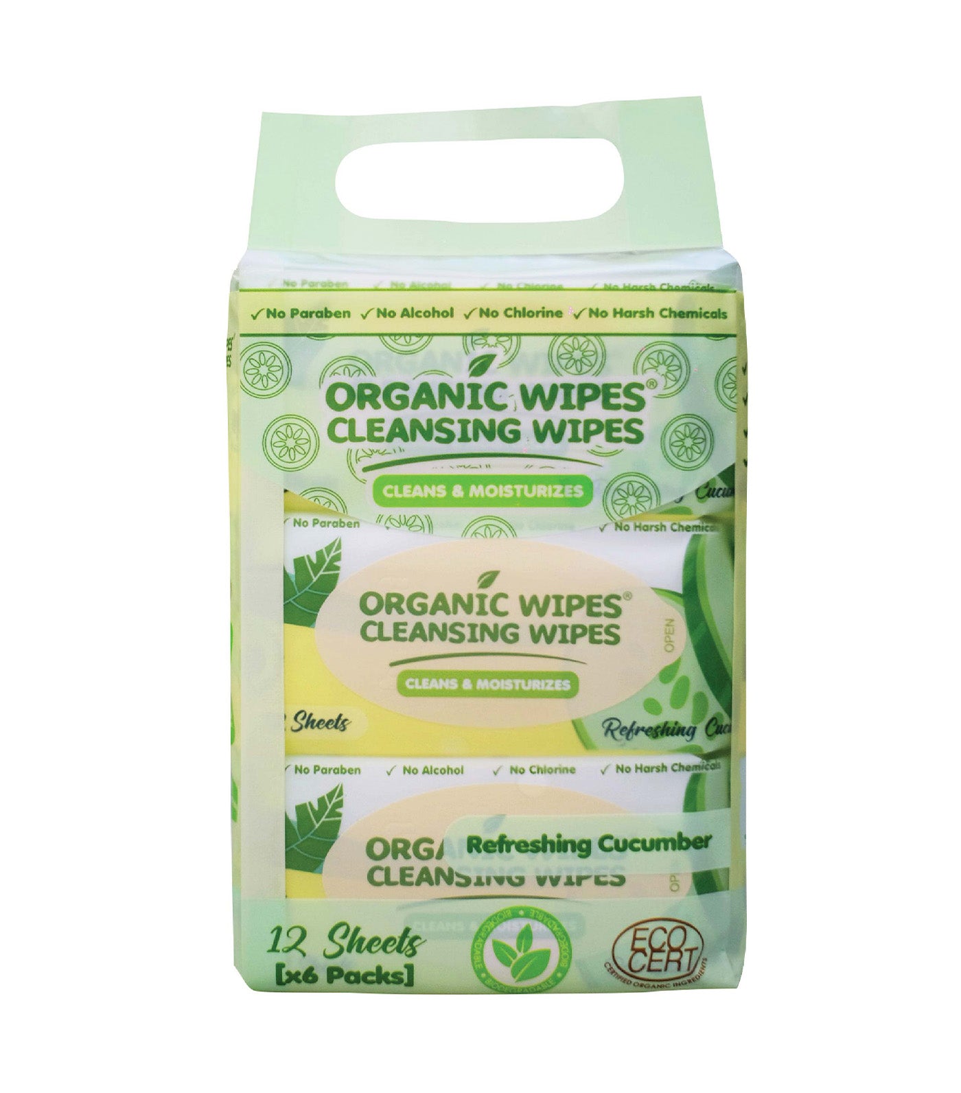 Cleansing Wipes - Pack of 6