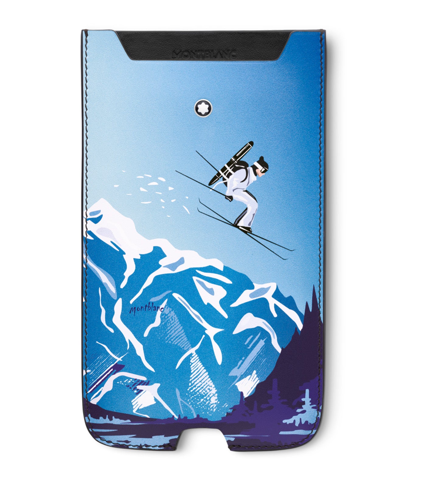 Montblanc Meisterstück Scenic Phone Sleeve Blue