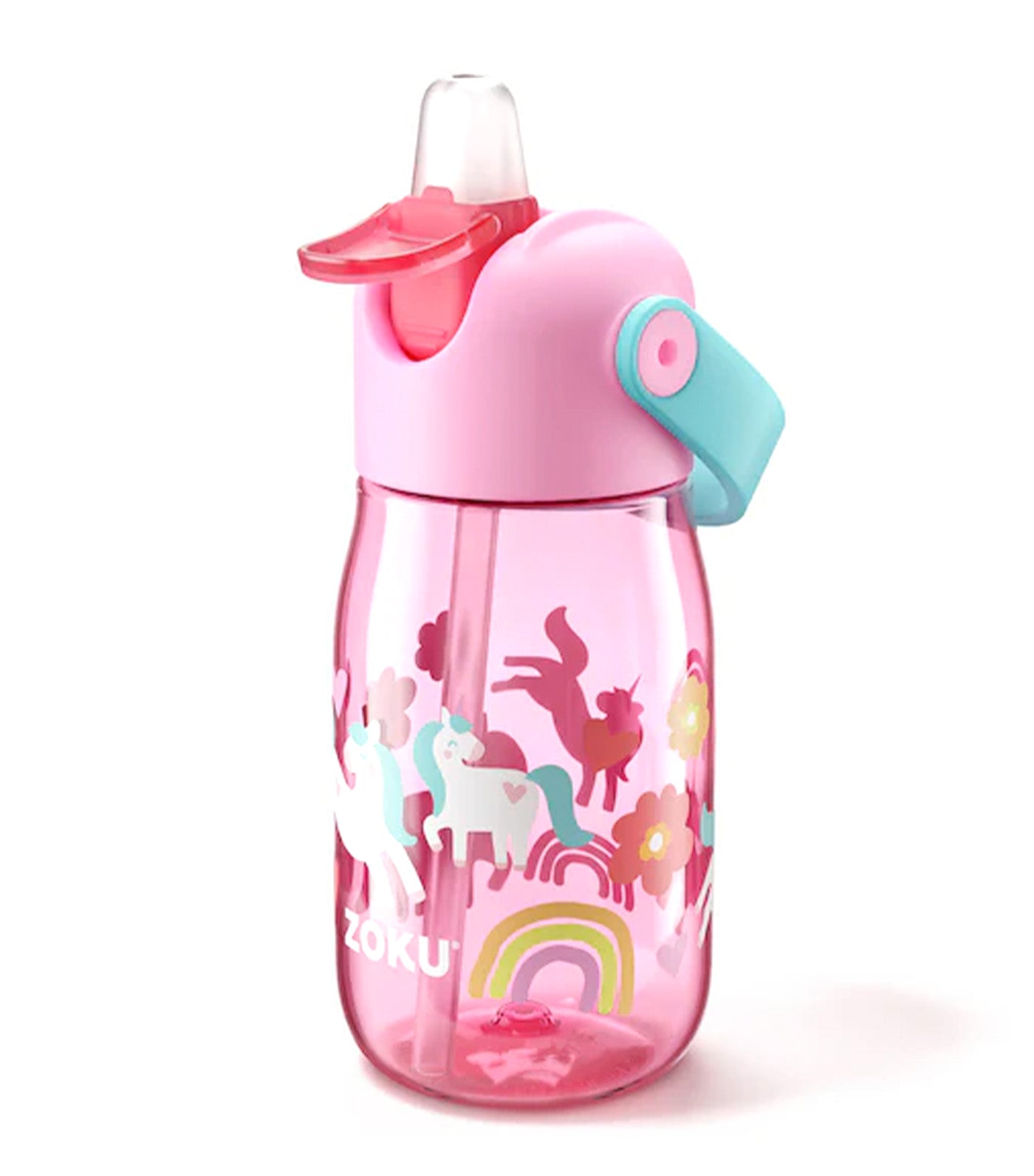 Kids Flip Straw Bottle