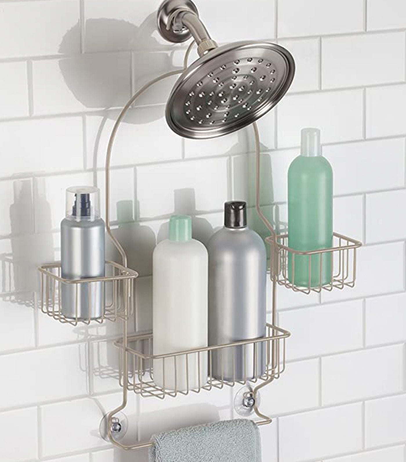 MakeRoom Metalo Swing Shower Caddy