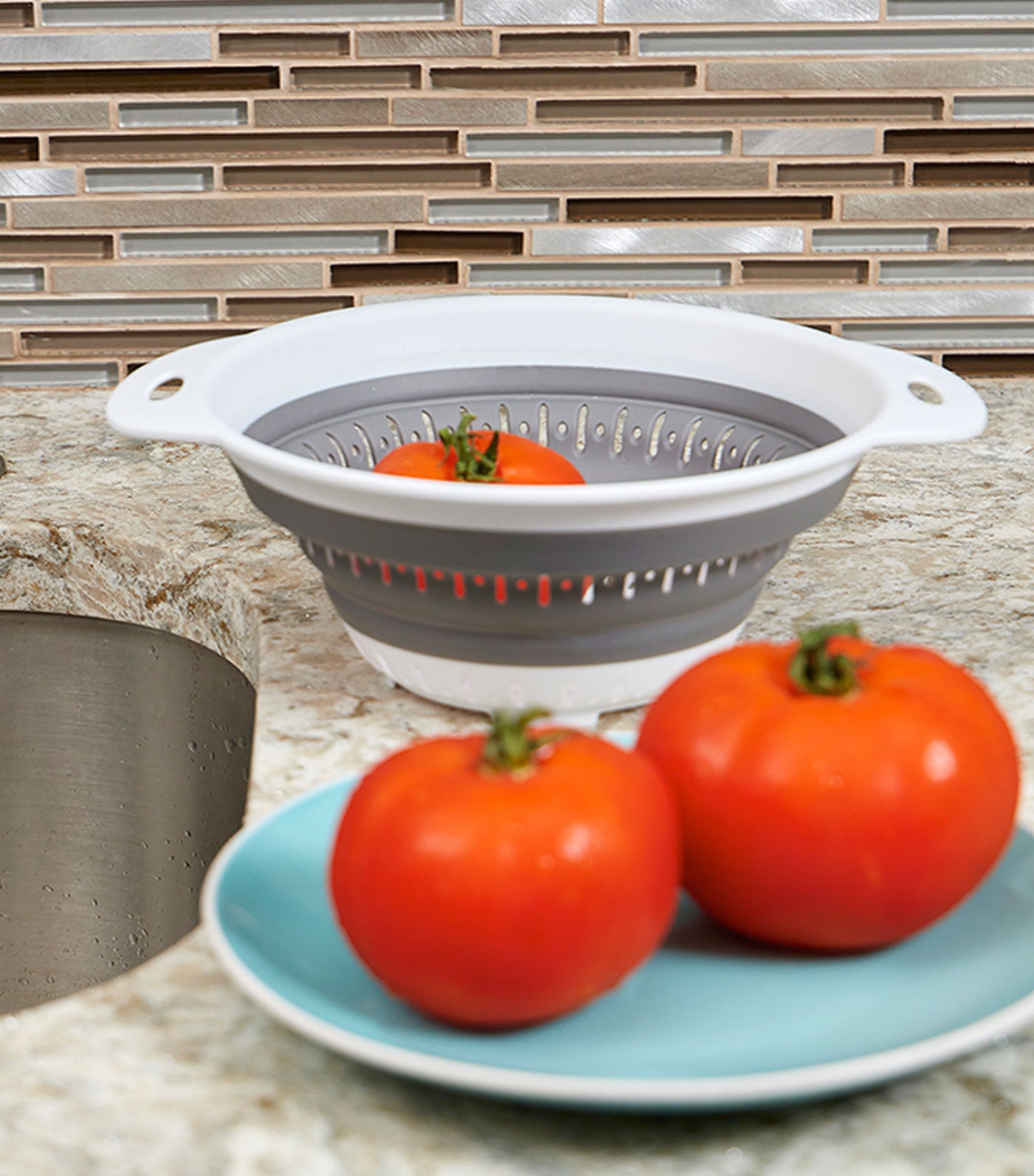 MakeRoom Collapsible Colander