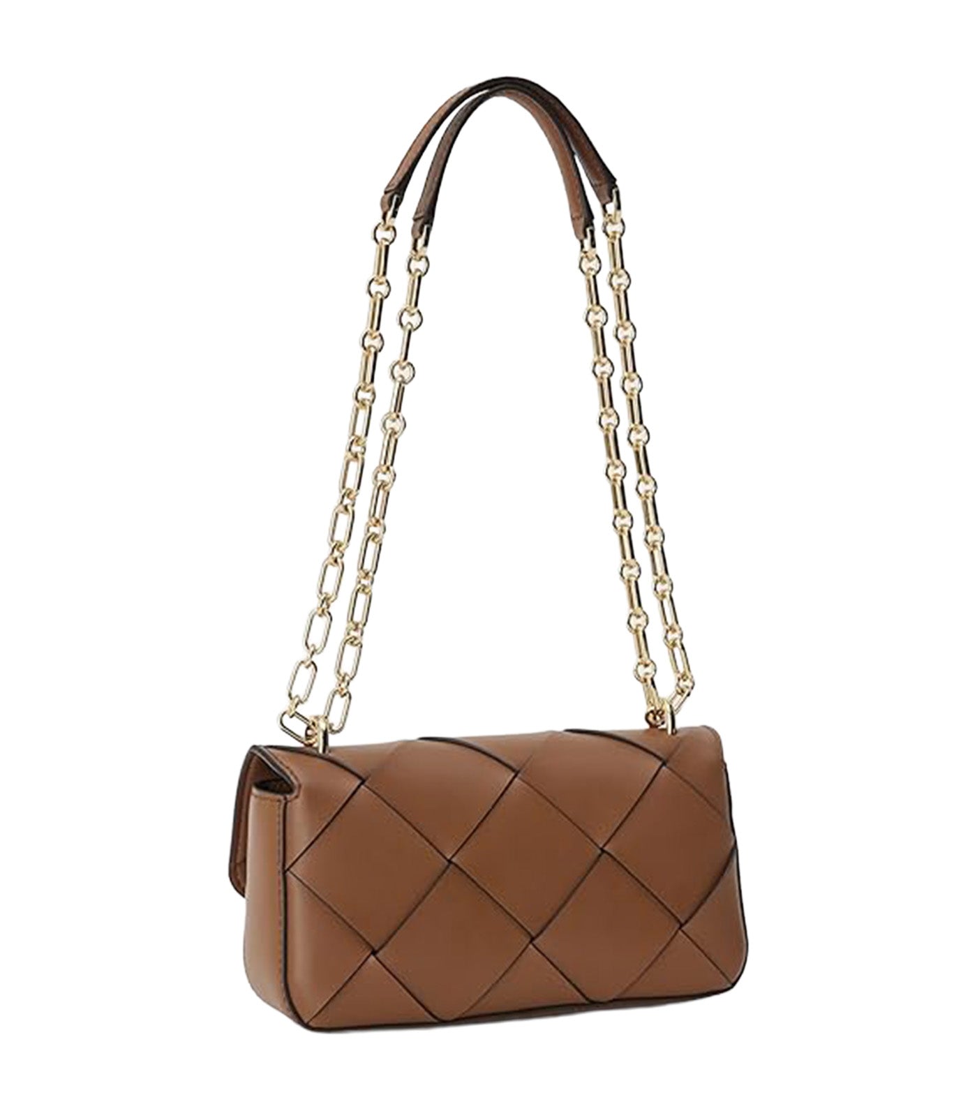 Tribeca Small Woven Leather Shoulder Bag