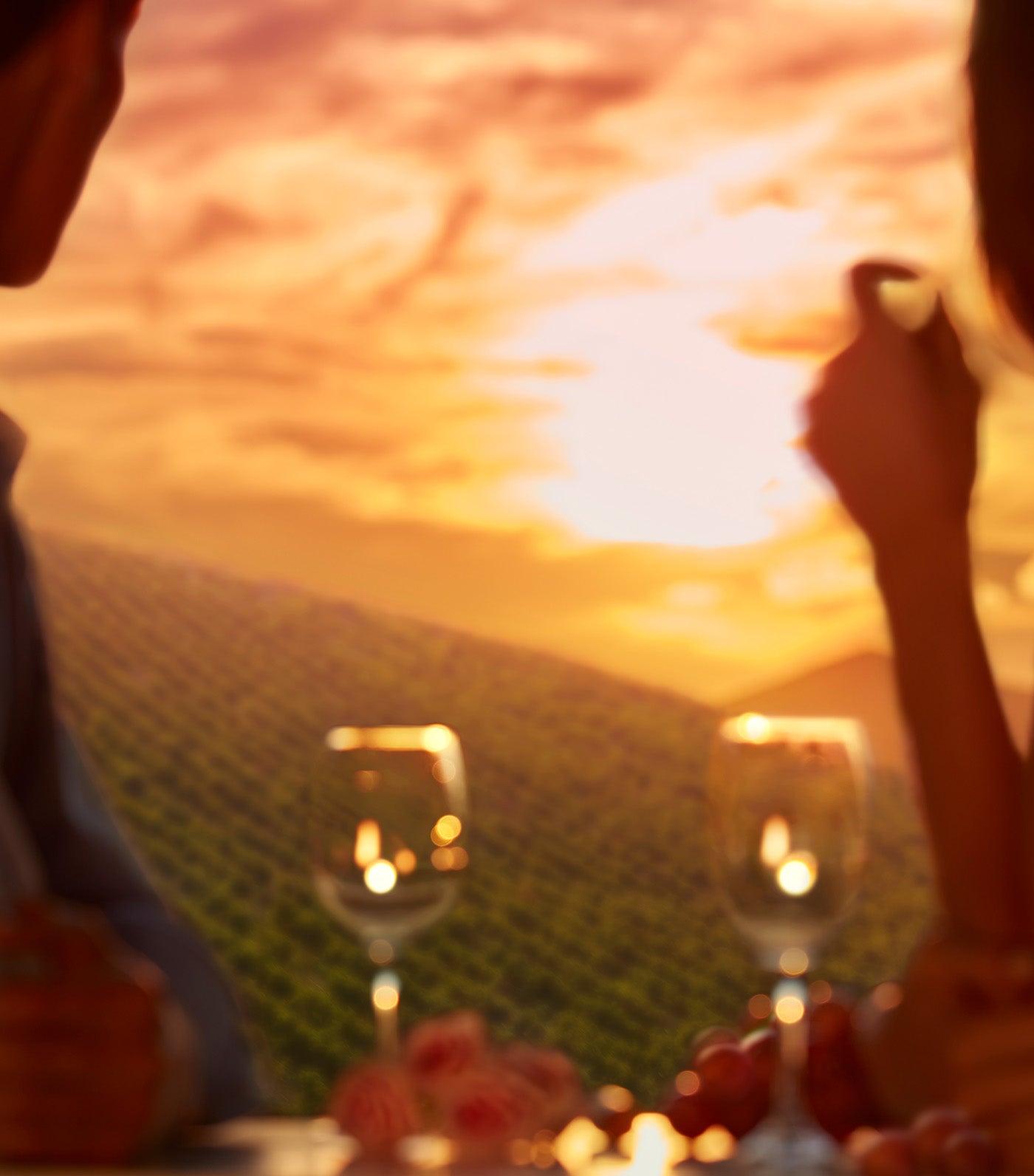 Replica On A Date Candle