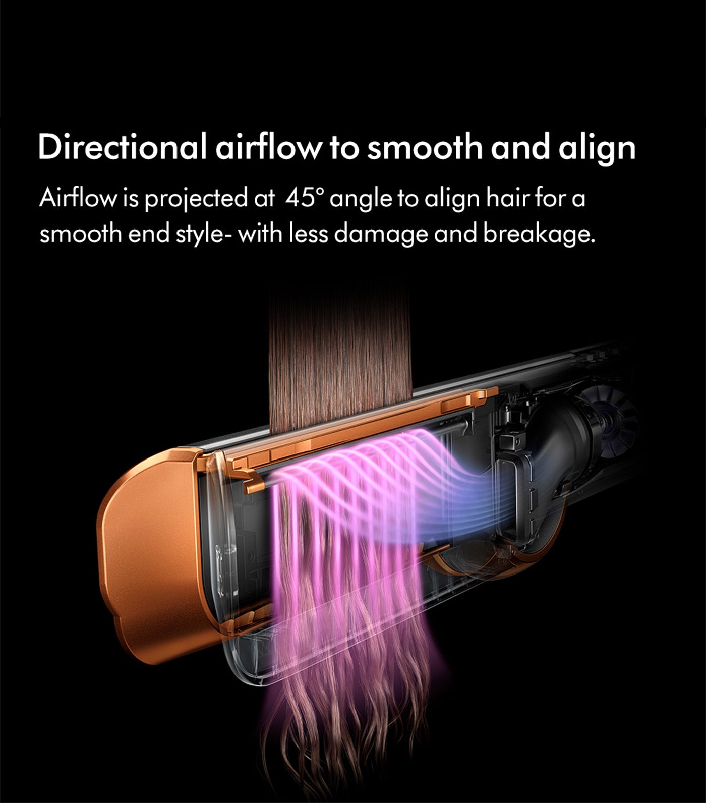 Airstrait™ Straightener Nickel/Copper