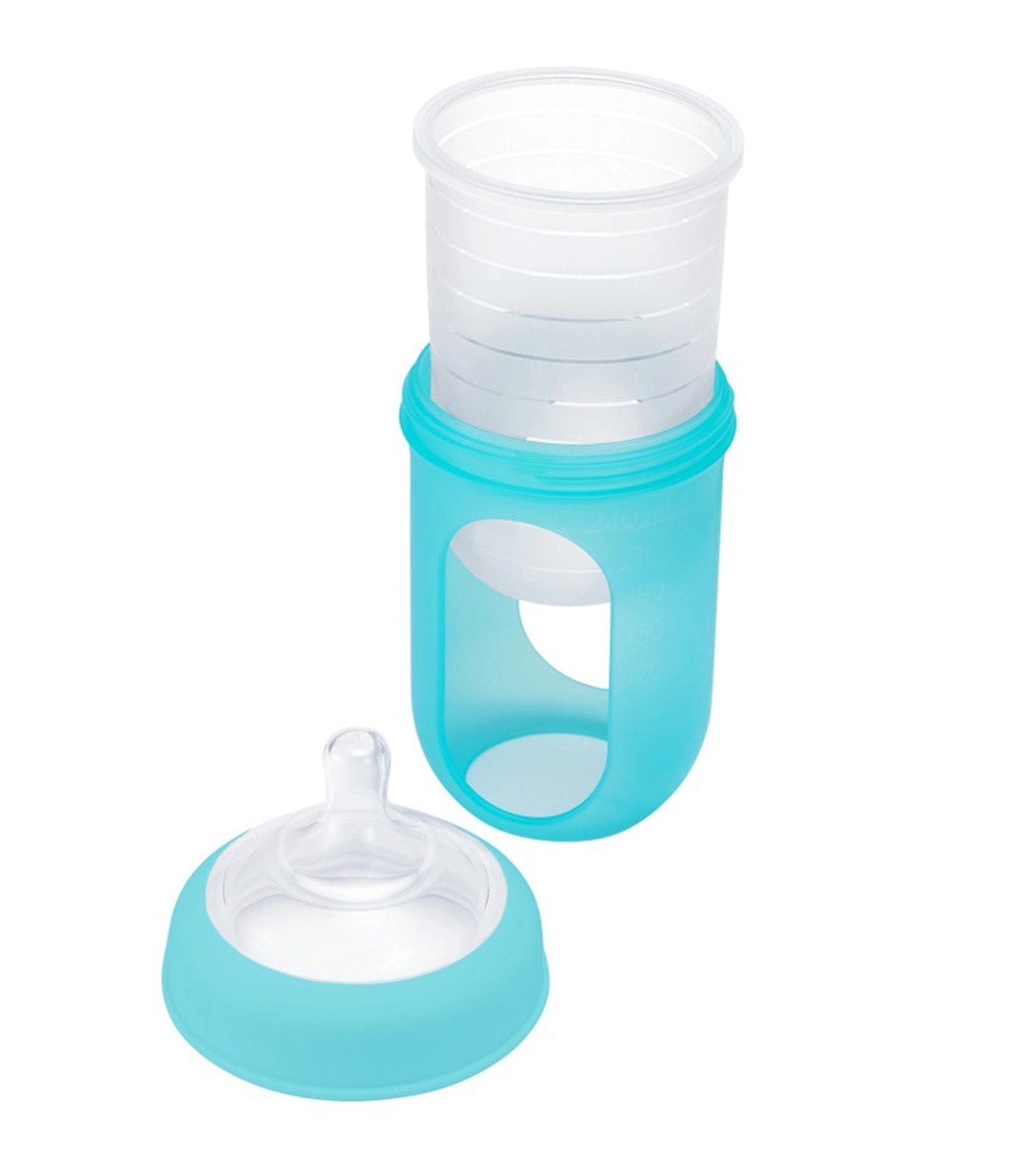 NURSH Reusable Silicone Pouches 8oz 3 Pack