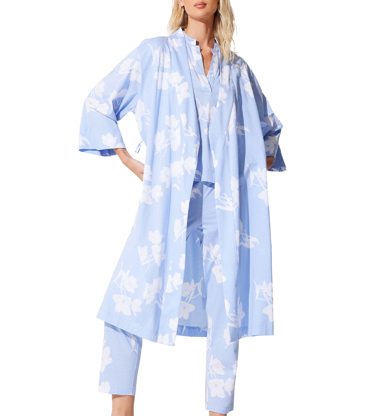 Hana Robe Periwinkle