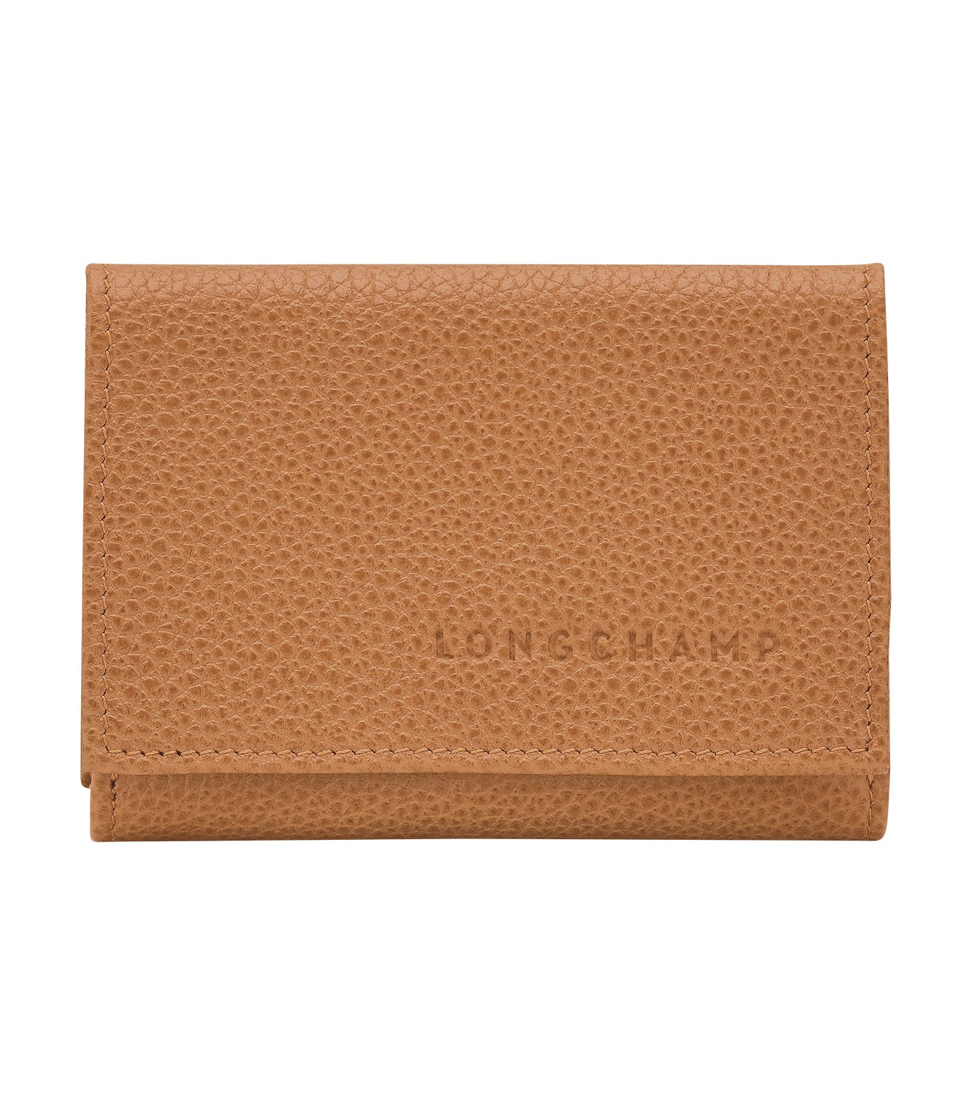 Le Foulonné Compact Wallet Pecan