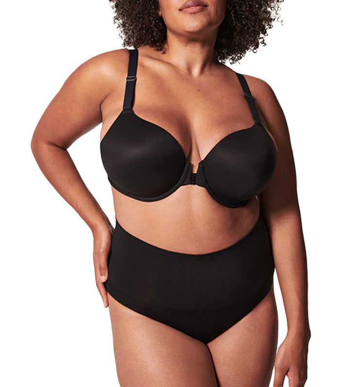 Bra-llelujah Adjustable Full Coverage Very Black