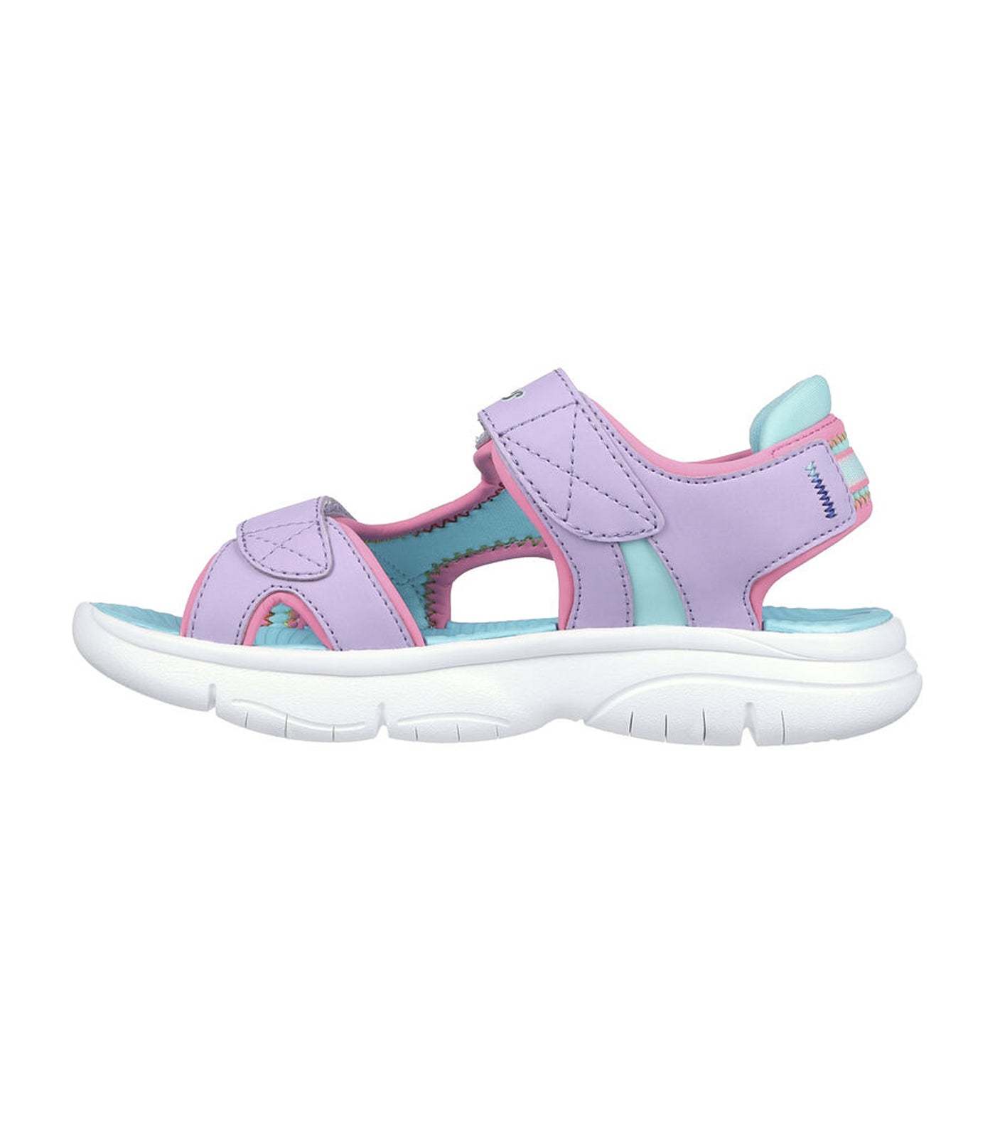 Flex Splash Sandals Lavender/Turquoise