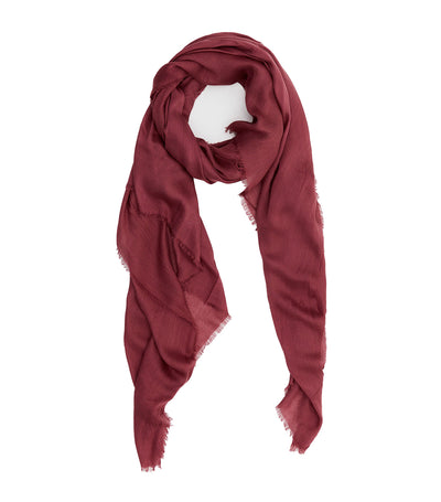 Plain Scarf Red