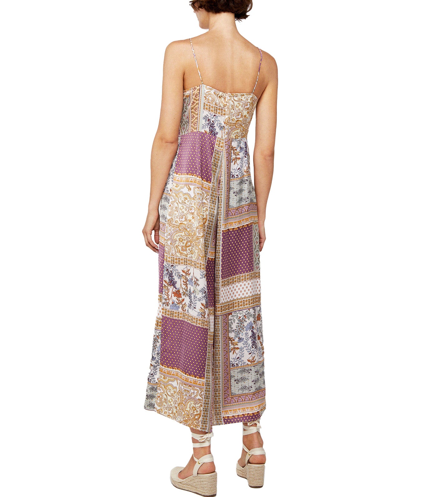 Printed Sustainable Fabric Jumpsuit Multicolored