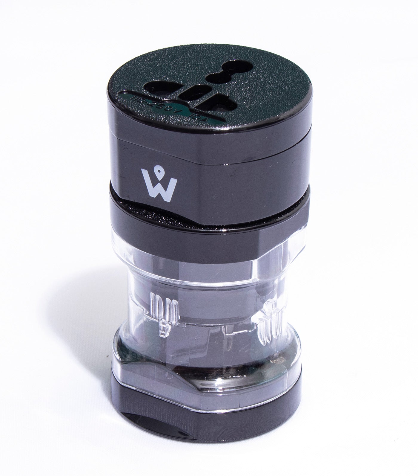 4-in-1 Travel Adaptor Black